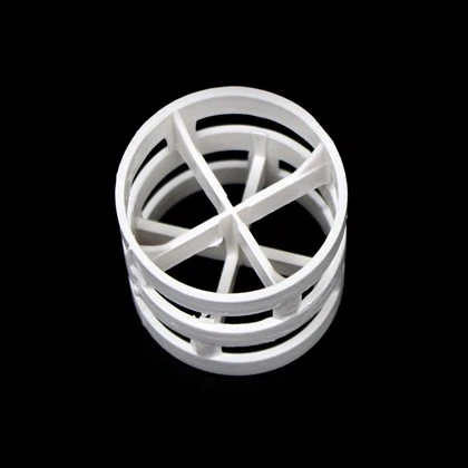 Pall Rings 2in PE pour le traitement de l'eau