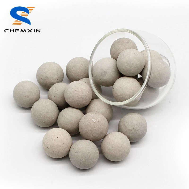 Bille en céramique inerte de 3-19 mm 17-23 % pour le support du lit et la protection du catalyseur