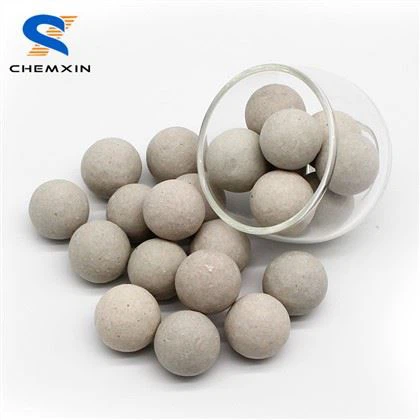 Bille en céramique inerte de 3-19 mm 17-23 % pour le support du lit et la protection du catalyseur