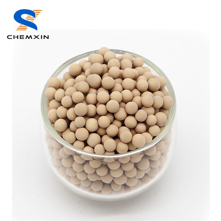 Tamis moléculaire 4a en perles déshydratantes de 3-5 mm pour l'élimination de l'humidité en stock